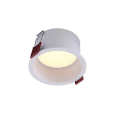 Точковий світильник Kloodi KD-Q019 7W 3К WH LED 490Lm IP44 білий