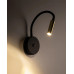 Бра, настінний світильник TK Lighting 10201 Lagos G9 1x8W IP20 чорний