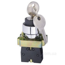 Перемикач CNC LAY5-ВG25 2-х позиційний NO+NС з ключем (Б00031178)