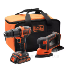 Набір із двох електроінструментів Black&Decker BCK23S1S c 1 АКБ та ЗУ