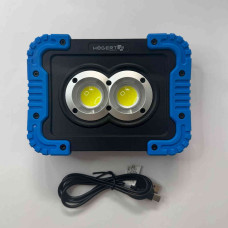Прожектор Hogert 2x10W 1150lm 4400mAh USB IP54 ( HT1E430 ) Прожектор Hogert 2x10W 1150lm 4400mAh USB IP54 ( HT1E430 )