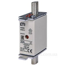 Запобіжник ETI 004181209 NH-000/gG 35A 500V KOMBI
