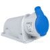 Силовий роз'єм Schneider Electric PKF16W423 Praktika 16А 2P+E IP44 250В Силовий роз'єм Schneider Electric PKF16W423 Praktika 16А 2P+E IP44 250В
