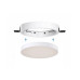 Світильник стельовий Kloodi KD-MONZA120 12W CCT WH LED 3000K/4000K/6000K 1200Lm IP44 білий