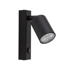 Бра, настінний світильник TK Lighting 11364 Nex GU10 1x10W IP20 чорний
