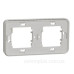 Горизонтальна 2-постова рамка Schneider Electric MUR39101 IP55 (біла)