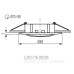 Точковий поворотний світильник Kanlux Luto CTX-DT02B-C/M (02593) матовий хром