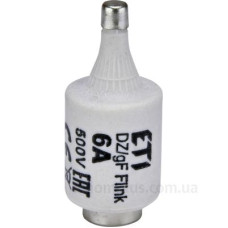 Запобіжник ETI 002312103 D II DZ 6A/500V