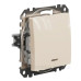 Вимикач Schneider Electric Sedna Design & Elements з підсвіткою бежевий SDD112101L