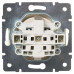 Розетка Lezard Rain (703-0388-123B) з кришкою із з/к ПБТ (кремова)