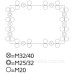 Коробка сполучна Spelsberg PS 3625-16-o (sp11091201) IP66 з гладкими стінками