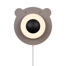 Бра, настінний світильник Nordlux 2312951018 Bruna Bear E14 1x25W IP20 коричневий