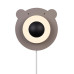 Бра, настінний світильник Nordlux 2312951018 Bruna Bear E14 1x25W IP20 коричневий