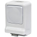 Розетка із вимикачем ETI PRV-1 2Р+РЕ IP 44 10/16A 250В