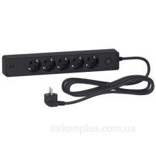 Подовжувач Schneider Electric ST945U3B на 5 гнізд та 2хUSB (3м) чорний Подовжувач Schneider Electric ST945U3B на 5 гнізд та 2хUSB (3м) чорний