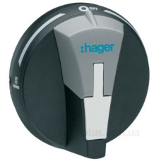 Виносна ручка Hager HZC016 для вимикачів HIM 20А-80A IP65 Виносна ручка Hager HZC016 для вимикачів HIM 20А-80A IP65