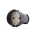 Штепсельне гніздо E.Next e.socket.001.10.black 10А без заземлення чорна (p017002)