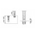 Розетка в стільницю GTV Camino 2-на з/з 2xUSB WC 10W ( AE-BPW2SACM-20 ) Розетка в стільницю GTV Camino 2-на з/з 2xUSB WC 10W ( AE-BPW2SACM-20 )