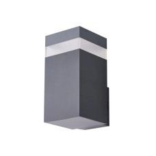 Вуличний світильник Azzardo AZ5222 Jason Square LED 1x9W 4000K 720Lm IP65 темно-сірий