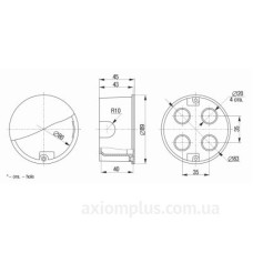 Коробка розподільна IEK КМ41004 (UKT01-080-040-000) D80x40 для твердих стін Коробка розподільна IEK КМ41004 (UKT01-080-040-000) D80x40 для твердих стін