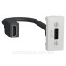 HDMI розетка Schneider Electric NU343018 1М (біла) HDMI розетка Schneider Electric NU343018 1М (біла)
