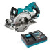 Акумуляторна ручна дискова пила Makita RS001GM101 XGT 40 В 185мм з 1 акумулятором та зарядним пристроєм