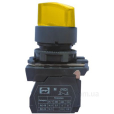 Перемикач Promfactor FP5-AK3565230 2NO жовтий (FP5-AK3565230)