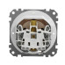 Розетка Schneider Electric Sedna Design & Elements з заземленням шторками та кришкою IP44 бежева SDD212024