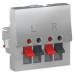 Аудіорозетка Schneider Electric NU348630 2М (алюміній)