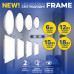 Світильник LED даунлайт Violux FRAME 6W 4200K квадрат IP20 ( 121160 )