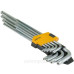 Комплект подовжених ключів Tolsen (20057) Torx Т10-Т50 (9шт)