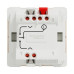 Вимикач для жалюзі Schneider Electric Unica New NU320844 2-х клавішний 6А 2м бежева Вимикач для жалюзі Schneider Electric Unica New NU320844 2-х клавішний 6А 2м бежева