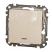 Вимикач Schneider Electric Sedna Design & Elements з підсвіткою бежевий SDD112101L