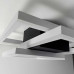Світильник LED smart RAFAEL+пульт 100W 3000-5000K IP20 прямокутний біло-чорний Violux ( 220905 )