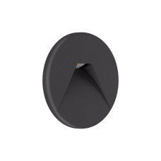 Світильник для підсвітки сходів/коридору Kloodi KDSL-RIKI R85 3W 3K 38D DG LED 210Lm IP44 антрацит