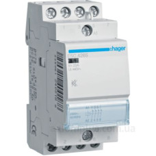 Безшумний контактор Hager ESC426S 25А 4НЗ 230B Безшумний контактор Hager ESC426S 25А 4НЗ 230B