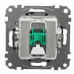 Комп'ютерна розетка Schneider Electric Sedna Design & Elements RJ45 кат. 5е UTP чорна SDD114451