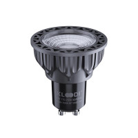 Світлодіодна лампочка Kloodi KDGU10-QL 5WCOB 3K 60D BK DIM GU10 450Lm IP20