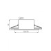 Точковий світильник Kanlux 26739 Aprila GU10/GU5.3 1x10W IP20 білий