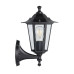 Вуличний світильник Eglo 22468 Laterna E27 1x60W IP44 чорний