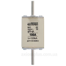 Запобіжник Аско-Укрем NH1 100A gG (A0050010028)