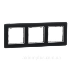 Рамка 3-постова Schneider Electric Sedna Elements штучне матове скло SDD362803 Рамка 3-постова Schneider Electric Sedna Elements штучне матове скло SDD362803