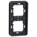 Вертикальна 2-постова рамка Schneider Electric MUR34151 IP55 (чорний)