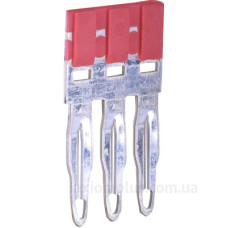 Втична 3P перемичка ETI 3903029 ESC-PTP4/03/R для ESC-CBC.4 з червоною ізоляцією Втична 3P перемичка ETI 3903029 ESC-PTP4/03/R для ESC-CBC.4 з червоною ізоляцією