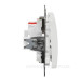 Двоклавішний вимикач Schneider Electric Sedna Design & Elements з підсвіткою білий SDD111105L