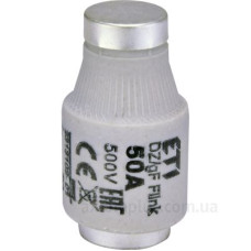 Запобіжник ETI 002313102 D III DZ 50A/500V