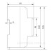 Трифазний лічильник енергоспоживання F&F LE-02D-CT 3х230/400В 3х5А