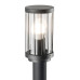 Вуличний світильник Goldlux 312327 Fiord E27 1x10W IP44 чорний
