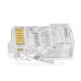 Конектор Аско-Укрем RJ-45 cat.5e UTP 8P8C (100шт) Конектор Аско-Укрем RJ-45 cat.5e UTP 8P8C (100шт)