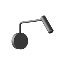 Бра, настінний світильник Kloodi WA-RIDIK 250 3K BK LED 1x3W 130Lm IP20 чорний